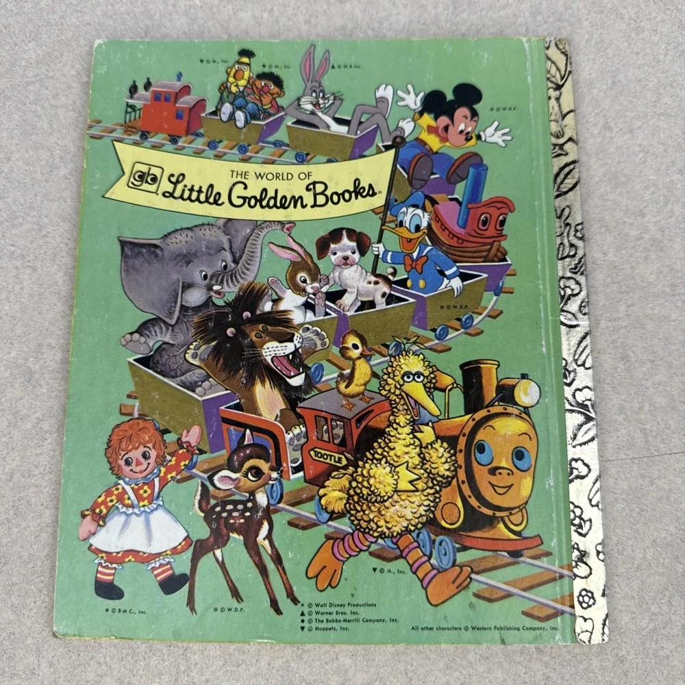 Vintage Little Golden Books Lot of 3 Little Red Hen, Bugs Bunny, Little Red Cabo